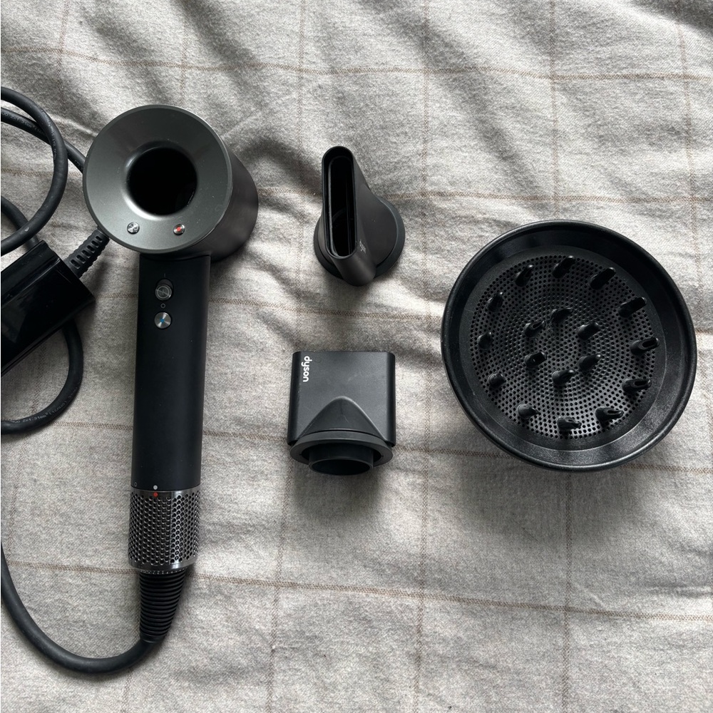 DYSON limited edition black supersonic hair dryer